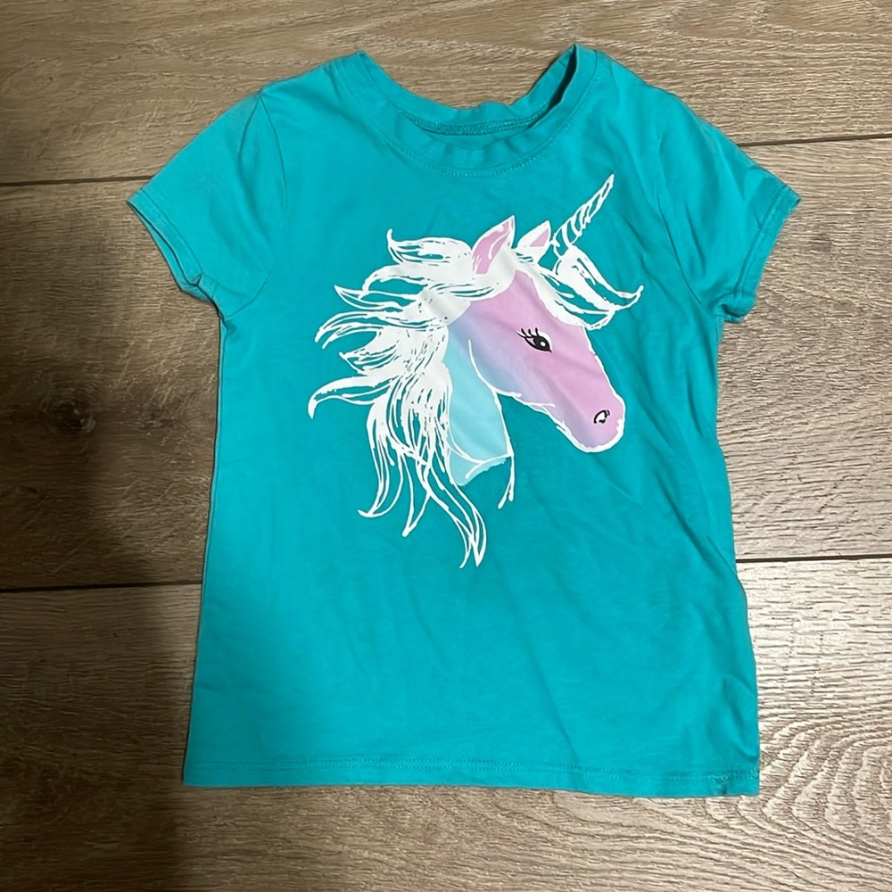 Toddler unicorn tee